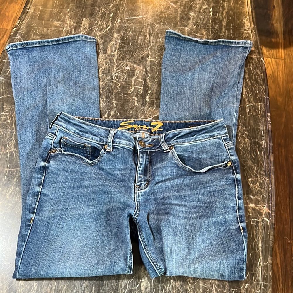 Seven7 Classic Boot Cut Jeans
